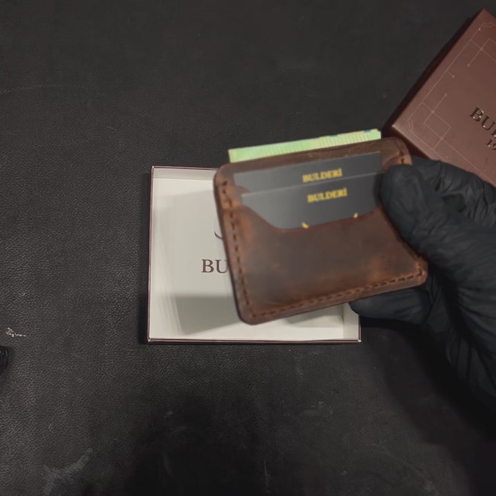 Tobacco El Yapımı Deri Kartlık