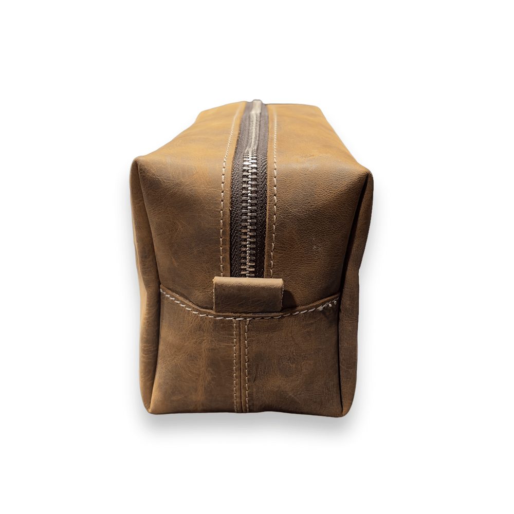 Kahve - Deri Dopp Kit - Bulderi#renk_kahve