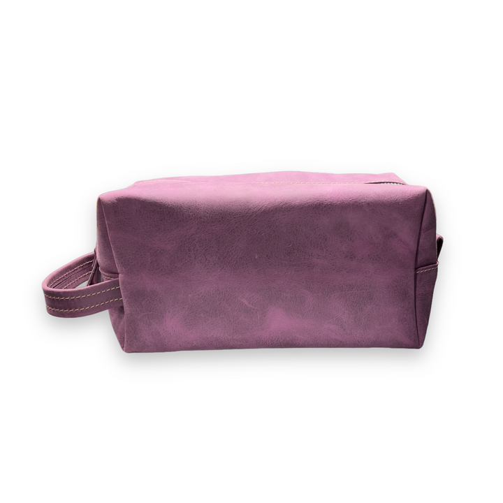 Mor - Deri Dopp Kit - Bulderi#renk_mor